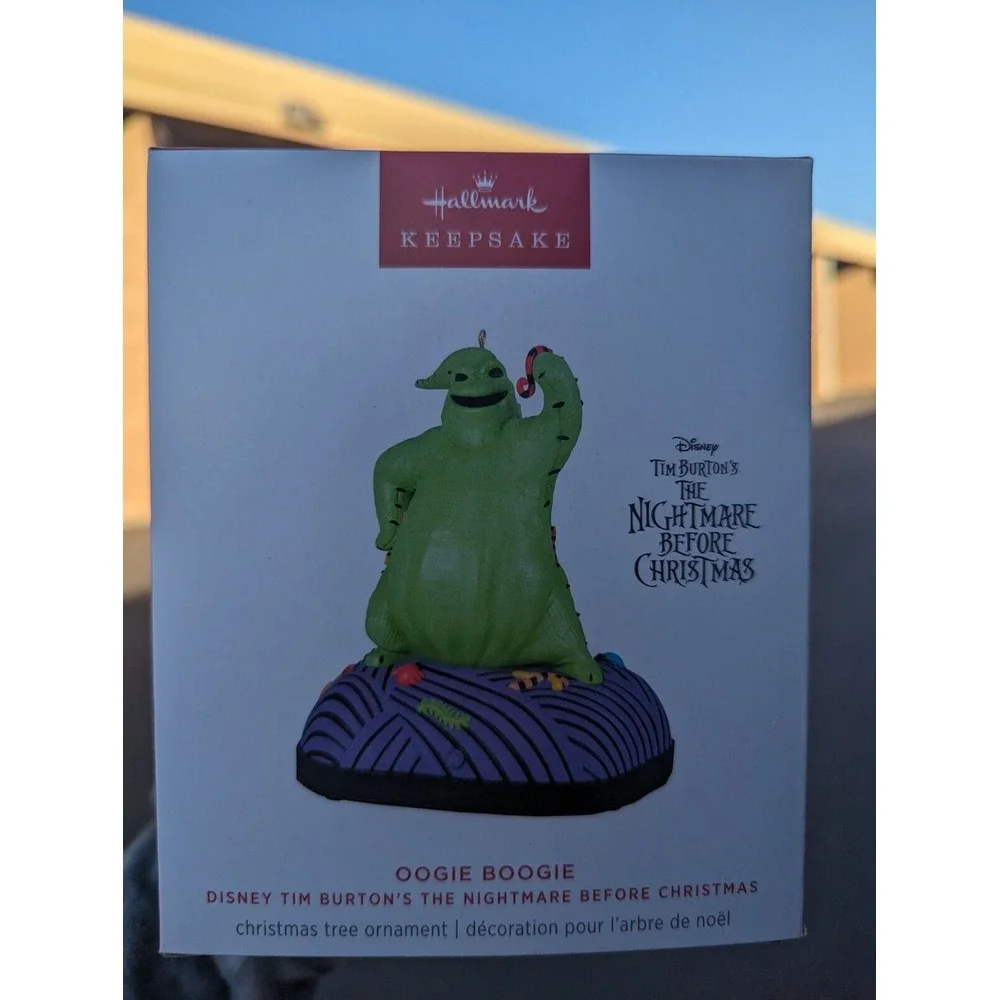 Hallmark 2024 Keepsake Disney Oogie‎ Boogie Ornament-Sounds/Moves